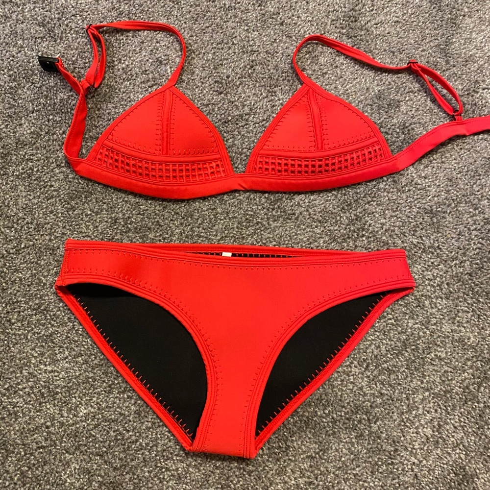 Red bikini